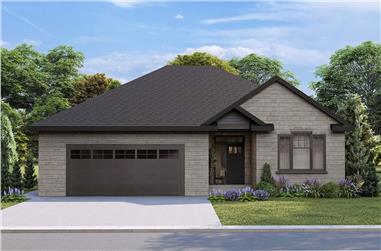 Southern House Plan - 3 Bedrms, 2 Baths - 1932 Sq Ft - #108-2102