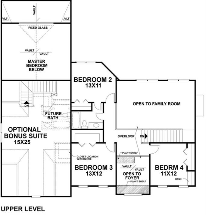 European - French Home with 4 Bedrms, 2460 Sq Ft | Plan #109-1105