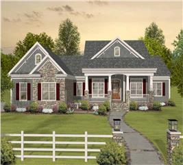 House Plan #120-2077 : 3 Bedroom, 2641 Sq Ft Country - French Home | TPC