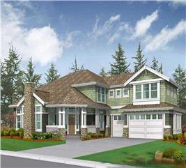 Ranch - Traditional Home with 4 Bedrms, 3225 Sq Ft | Plan #115-1089