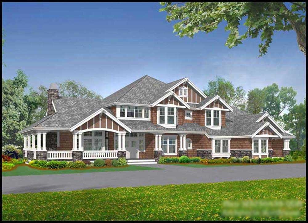 54 Idea Craftsman House Plans 5 Bedrooms