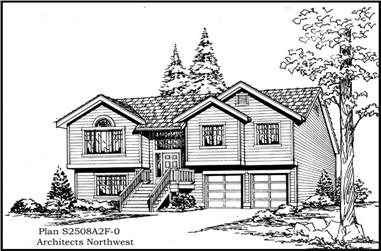 4-Bedroom, 2508 Sq Ft Traditional House Plan - 115-1152 - Front Exterior