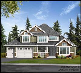 Ranch - Traditional Home with 5 Bedrms, 3686 Sq Ft | Plan #115-1036