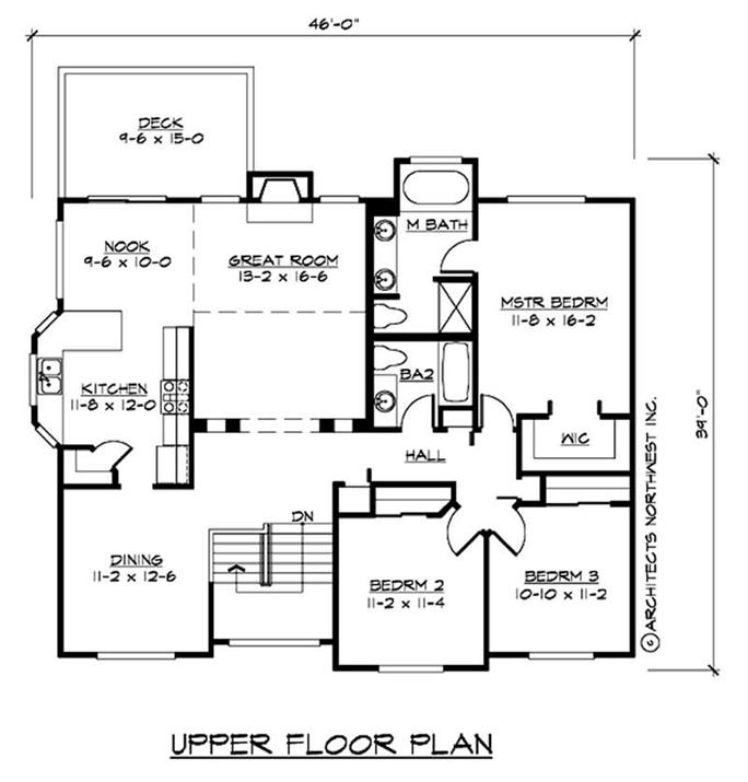 Ranch Home with 5 Bedrooms, 2544 Sq Ft | House Plan #115-1236 | TPC