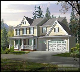 Country - Traditional Home with 4 Bedrms, 3624 Sq Ft | Plan #115-1282