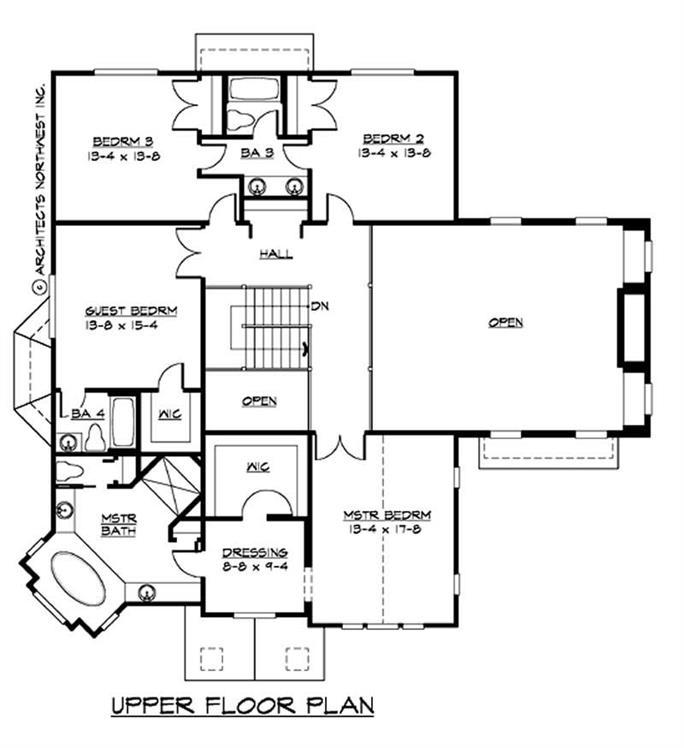 Multi-Level Home Plan - 4 Bedrms, 3.0 Baths - 4,423 Sq Ft - Plan #115-1335