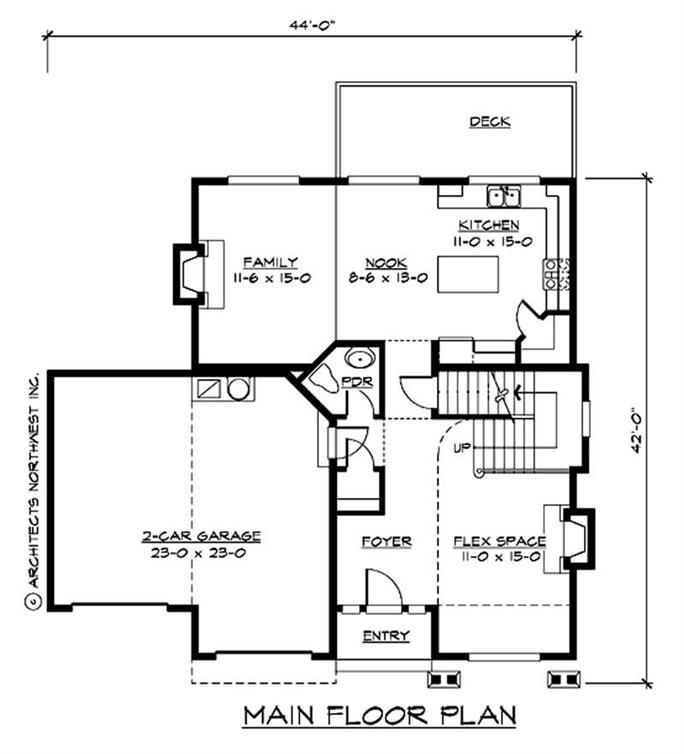 Arts and Crafts, Craftsman House Plans - Home Design CD 1985A # 9261