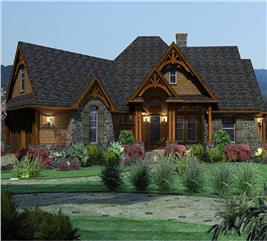 1800 Sq Ft Craftsman House Plan, Country Style - #141-1077