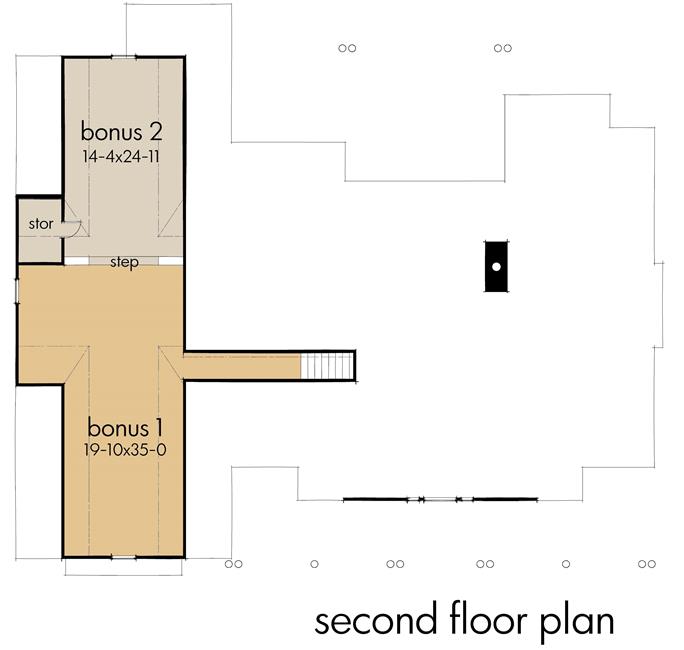 Transitional Modern Farmhouse Plan - 3 Bed, 2.5 Bath - #117-1132