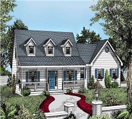 Farmhouse Home Plan - 5 Bedrms, 3 Baths - 3505 Sq Ft - #119-1221