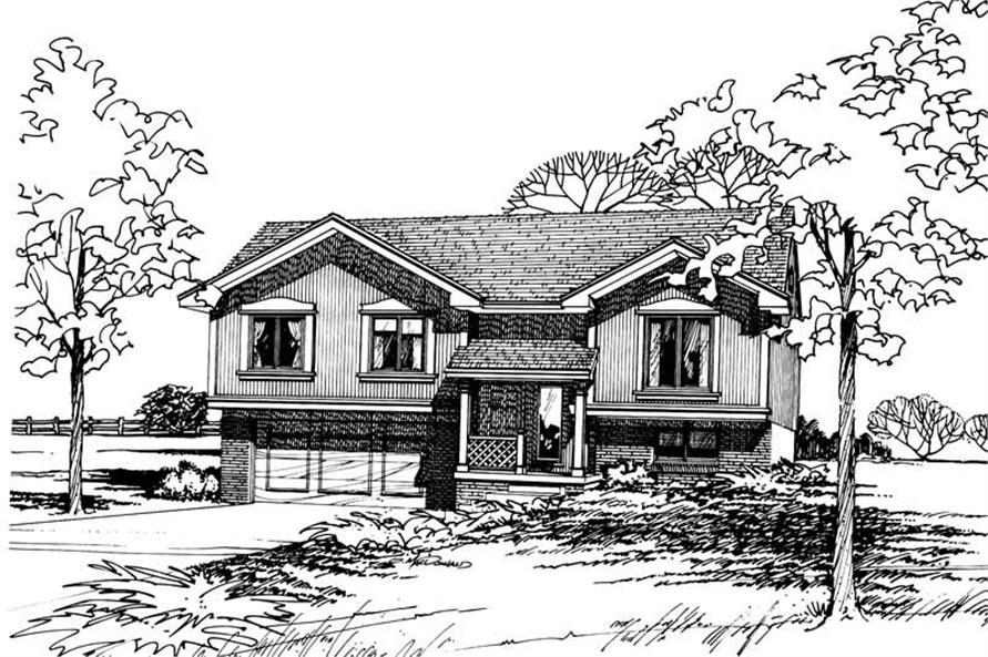 House Plan 120 1328 3 Bedroom 1125 Sq Ft Small Traditional Home TPC