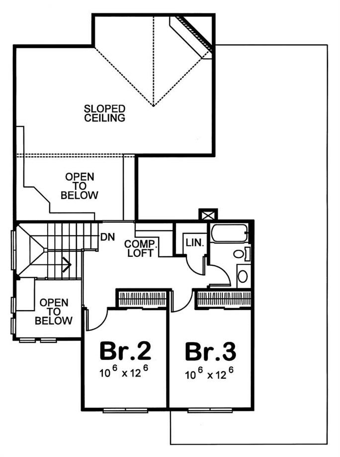 House Plan 120 1637 3 Bedroom 2024 Sq Ft Country Traditional Home   Flr Lr8559 2 684 