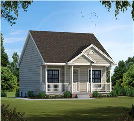 House Plan #120-1790 : 2 Bedroom, 1142 Sq Ft Small - Traditional Home | TPC