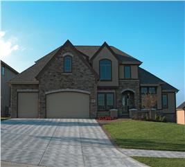 House Plan #120-2078 : 3 Bedroom, 1991 Sq Ft Country - French Home | TPC