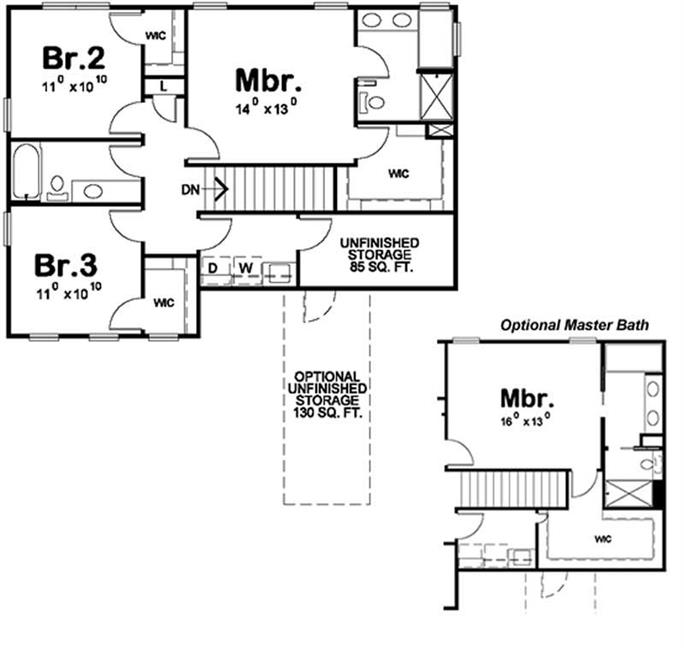 House Plan #120-2108 : 3 Bedroom, 1660 Sq Ft Country - Craftsman Home | TPC