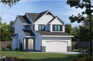 3-Bedroom, 1560 Sq Ft Small House Plans - 120-2136 - Main Exterior