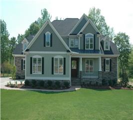 4 Bedrm, 3270 Sq Ft Southern Colonial House Plan #178-1034