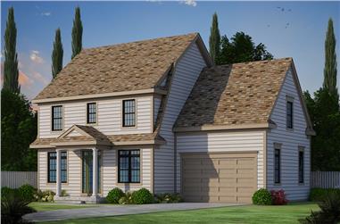 3-Bedroom, 2050 Sq Ft Craftsman Home Plan - 120-2462 - Main Exterior