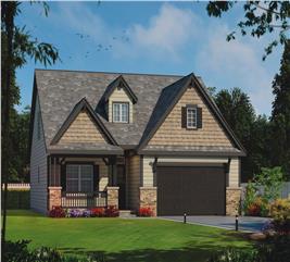 Bungalow Home Plan - 4 Bedrms, 2.5 Baths - 1716 Sq Ft - #108-1960