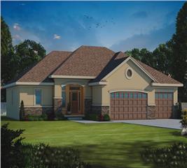 2 Bedrm, 1774 Sq Ft Traditional House Plan #120-2514