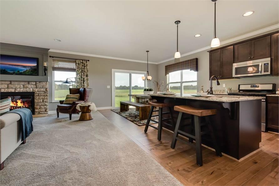 Dining Room of this 3-Bedroom,1995 Sq Ft Plan -1995