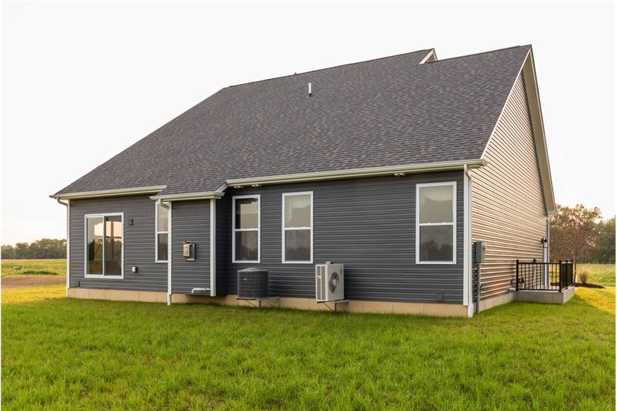 Rear View of this 3-Bedroom,1995 Sq Ft Plan -1995