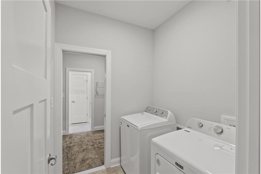 Laundry Room of this 3-Bedroom,1676 Sq Ft Plan -120-2589