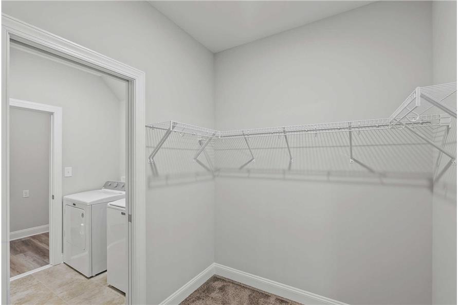 Master Bedroom: Closet of this 3-Bedroom,1676 Sq Ft Plan -120-2589