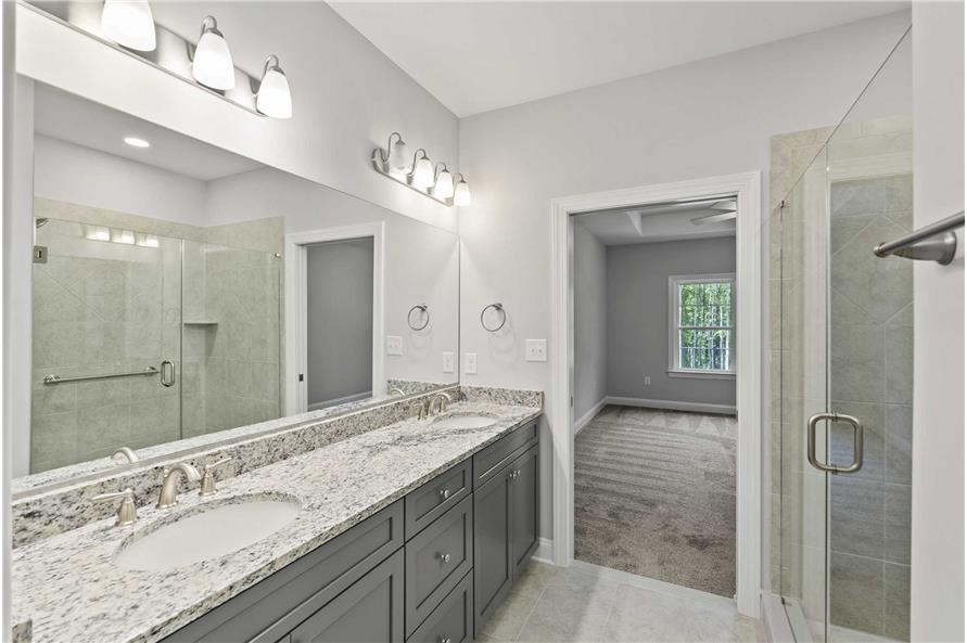 Master Bathroom: Sink/Vanity of this 3-Bedroom,1676 Sq Ft Plan -120-2589