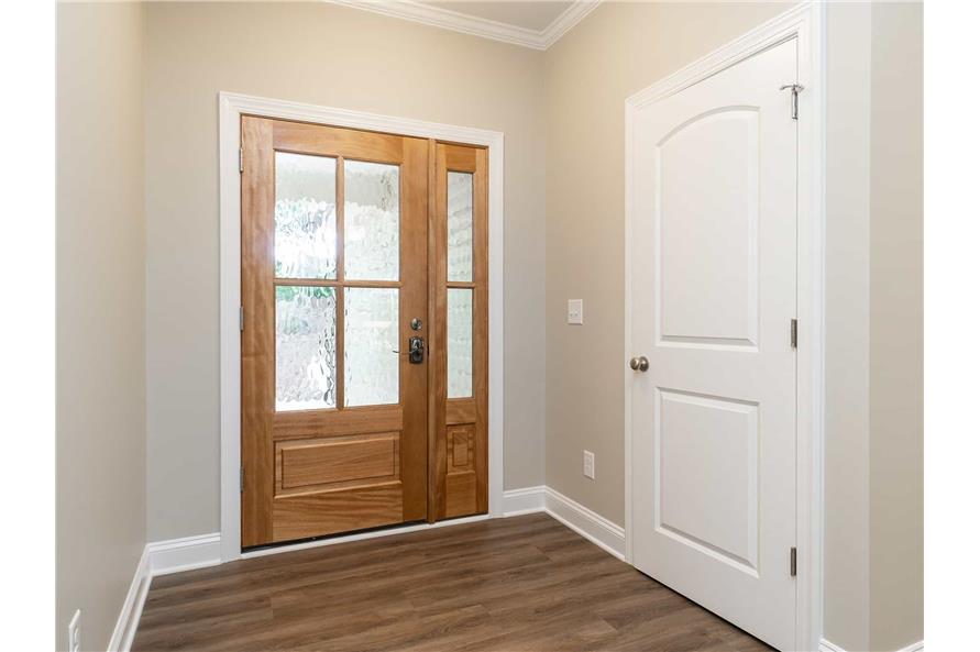 Entry Hall: Foyer of this 3-Bedroom,1676 Sq Ft Plan -120-2589