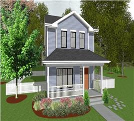 Farmhouse Style Home - 3 Bedrms, 2.5 Baths - 1297 Sq Ft - Plan #120-2630