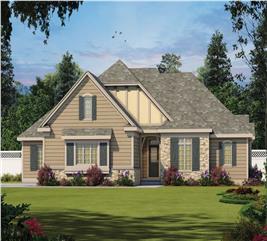 Southern House - 4 Bedrms, 3.5 Baths - 2709 Sq Ft - Plan #120-2684