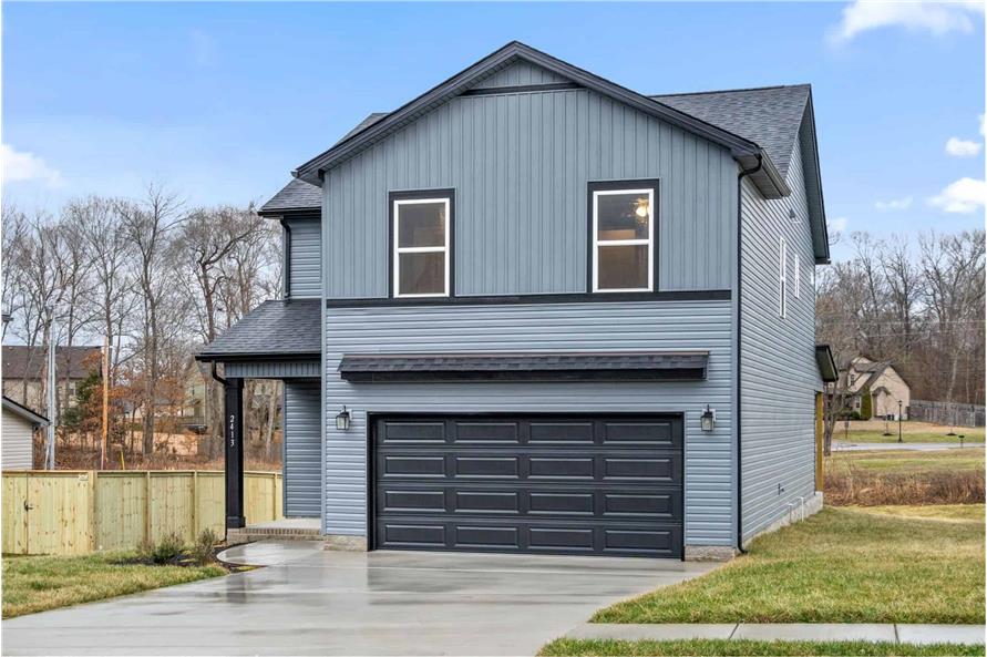 Front View of this 4-Bedroom,2125 Sq Ft Plan -120-2729