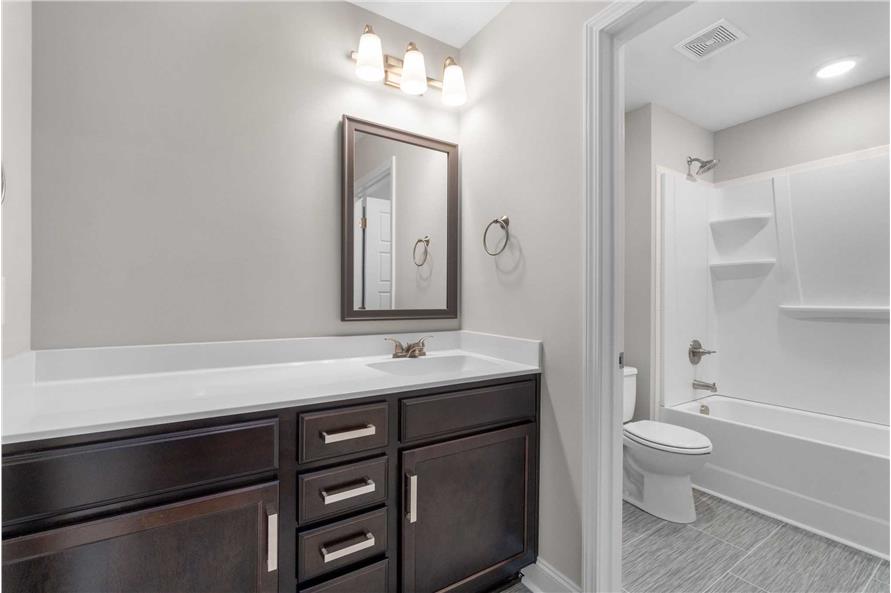 Bathroom of this 4-Bedroom,2125 Sq Ft Plan -120-2729