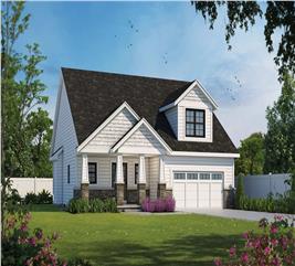 Craftsman Home Plan - 3 Bedrms, 2.5 Baths - 1878 Sq Ft - #120-2730