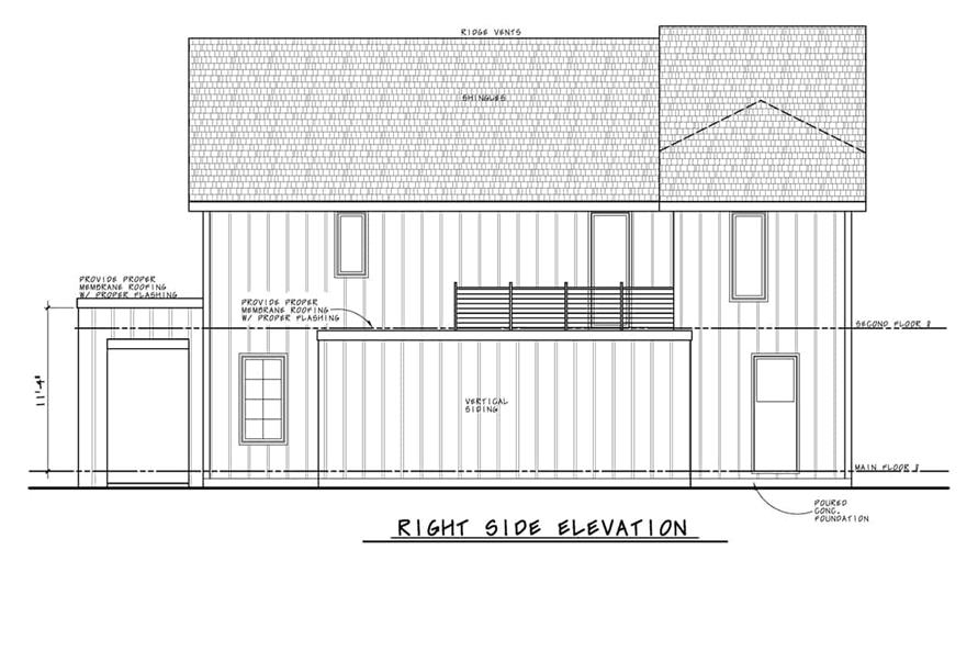 Modern Floor Plan - 3 Bedrms, 2.5 Baths - 2240 Sq Ft - #120-2753