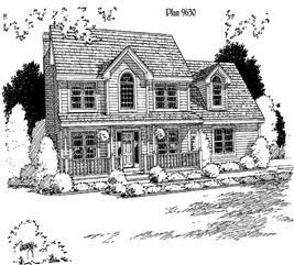 Traditional Floor Plan - 3 Bedrms, 2.5 Baths - 2,044 Sq Ft - Plan #121-1026