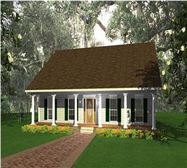 Country House Plan - 3 Bedrms, 2 Baths - 2052 Sq Ft - #123-1002