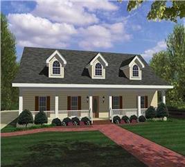 Cottage Style House - 3-4 Bedrms, 4 Baths, 2191 Sq Ft - Plan #117-1130