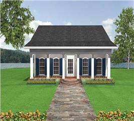 Country House Plans - Home Design DP-1107 # 16811