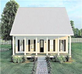 Ranch House Plan - 2 Bedrms, 1 Baths - 1520 Sq Ft - #123-1103