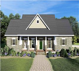 Ranch Home - 3 Bedrms, 2.5 Baths - 2525 Sq Ft - Plan #123-1105