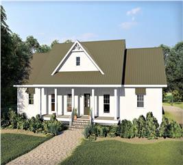 Ranch House - 3 Bedrms, 2.5 Baths - 2526 Sq Ft - Plan #123-1106