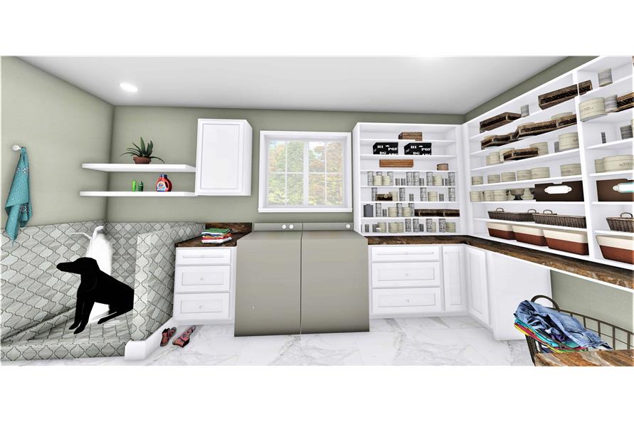 Laundry Room of this 3-Bedroom, 2090 Sq Ft Plan - 123-1114