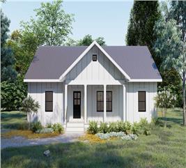 Ranch Floor Plan - 3 Bedrms, 2 Baths - 1502 Sq Ft - Plan #123-1119