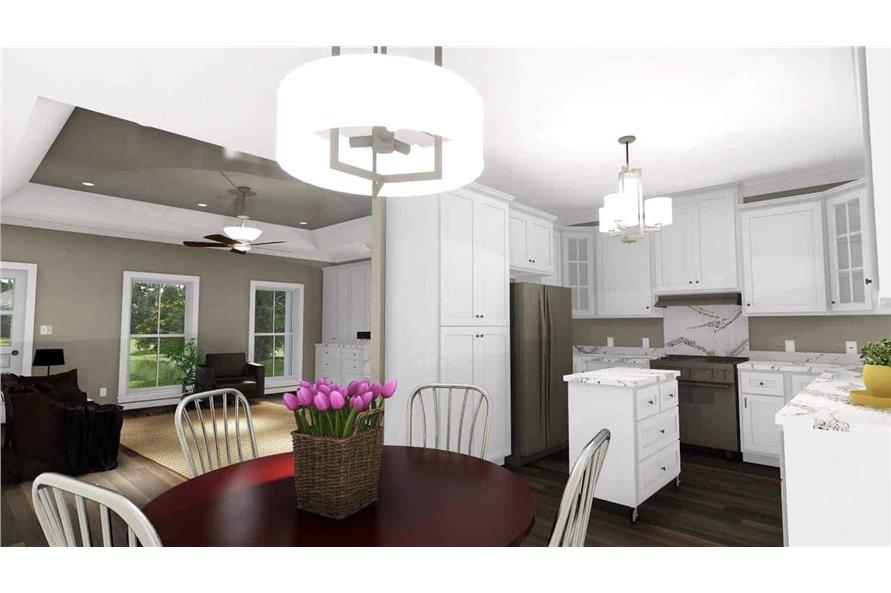 Kitchen of this 3-Bedroom,1615 Sq Ft Plan -123-1128