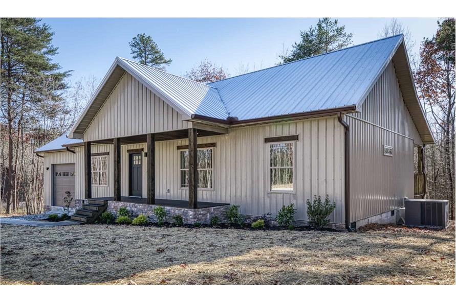 Home Exterior Photograph of this 3-Bedroom,1500 Sq Ft Plan -123-1137