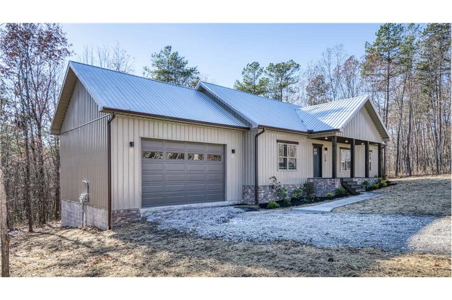 Home Exterior Photograph of this 3-Bedroom,1500 Sq Ft Plan -123-1137