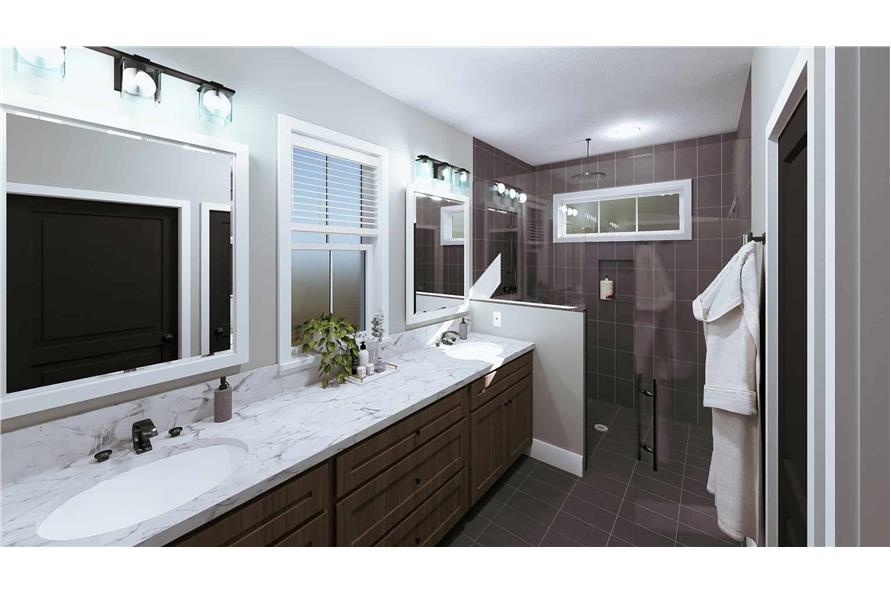 Master Bathroom of this 4-Bedroom,2020 Sq Ft Plan -123-1140