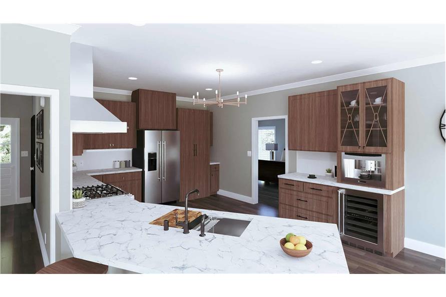 Kitchen of this 4-Bedroom,2020 Sq Ft Plan -123-1140